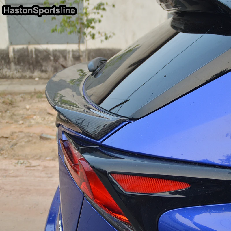 Для Lexus NX ARTISAN Style карбоновое волокно задний багажник средний спойлер крыло 2014
