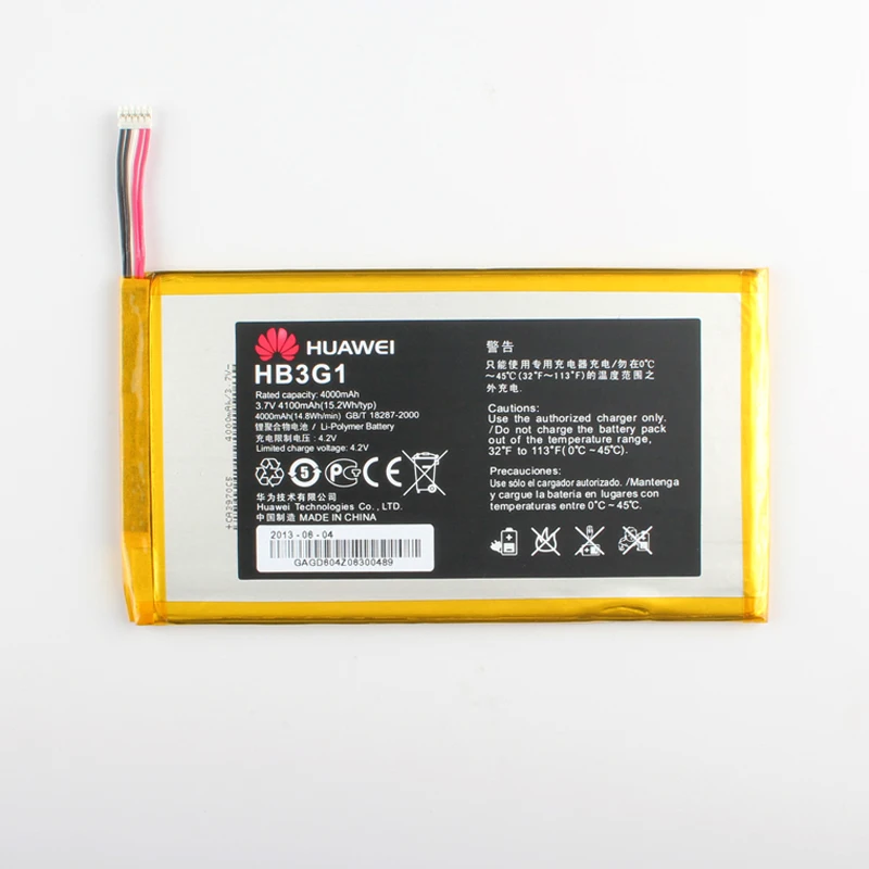 HB3G1 4000 мА/ч, MediaPad Батарея для huawei S7-303 S7-931 T1-701u S7-301w MediaPad Honor 7 Lite S7-301U S7-302
