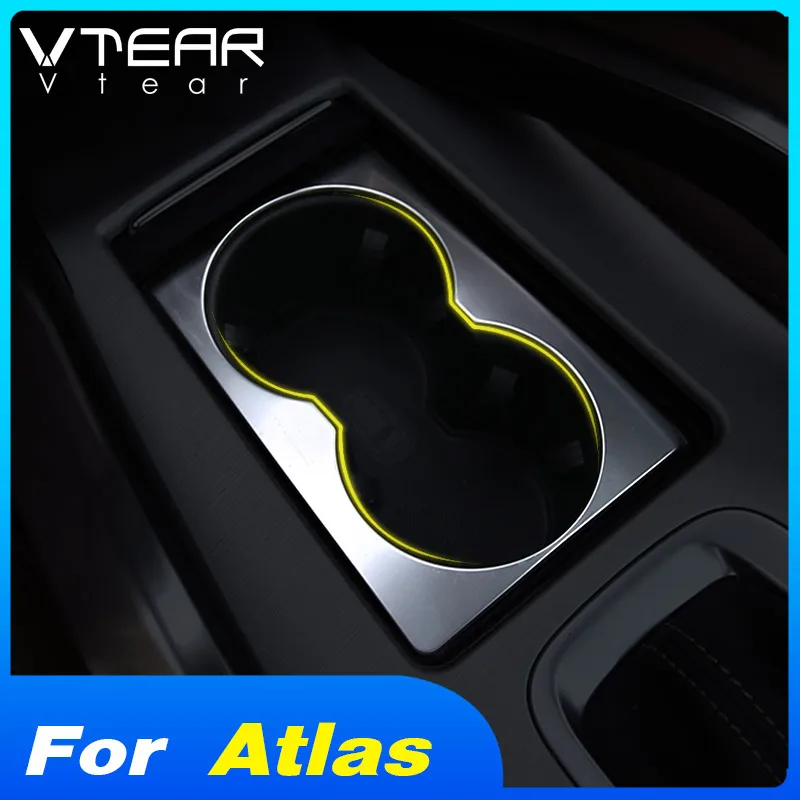 Vtear для Джили Атлас Geely Atlas Emgrand NL 3 Proton X70 автомобильный подстаканник рамка Крышка
