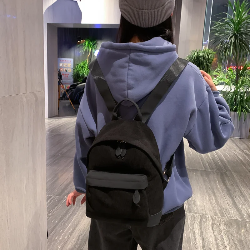 

New Mini Backpack Casual Fashion Women Backpack Luxury School Backpack Small Canvas Mochila School Bags Teenager Girls