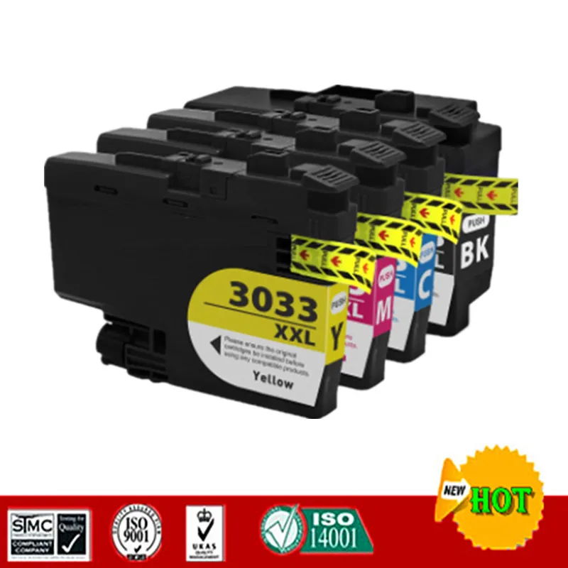

Compatible for LC3033 Ink Cartridge suit For Brother MFC-J805DW/MFC-J805DW XL/MFC-J815DW/MFC-J995DW/MFC-J995DW XL etc.