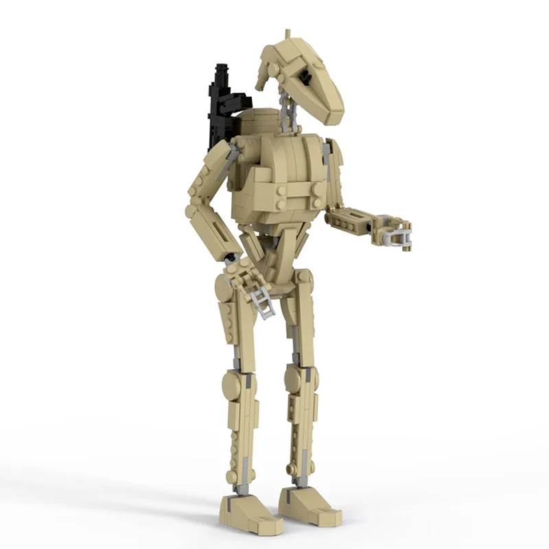 Военное оружие MOC Battle Droid серия строительных блоков обучающие игрушки Детский