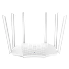 Wi-Fi роутер Tenda AC21, гигабитная версия, 2,4 ГГц, 5,0 Мбитс, 6 антенн с высоким коэффициентом усиления, 2033 Мбитс