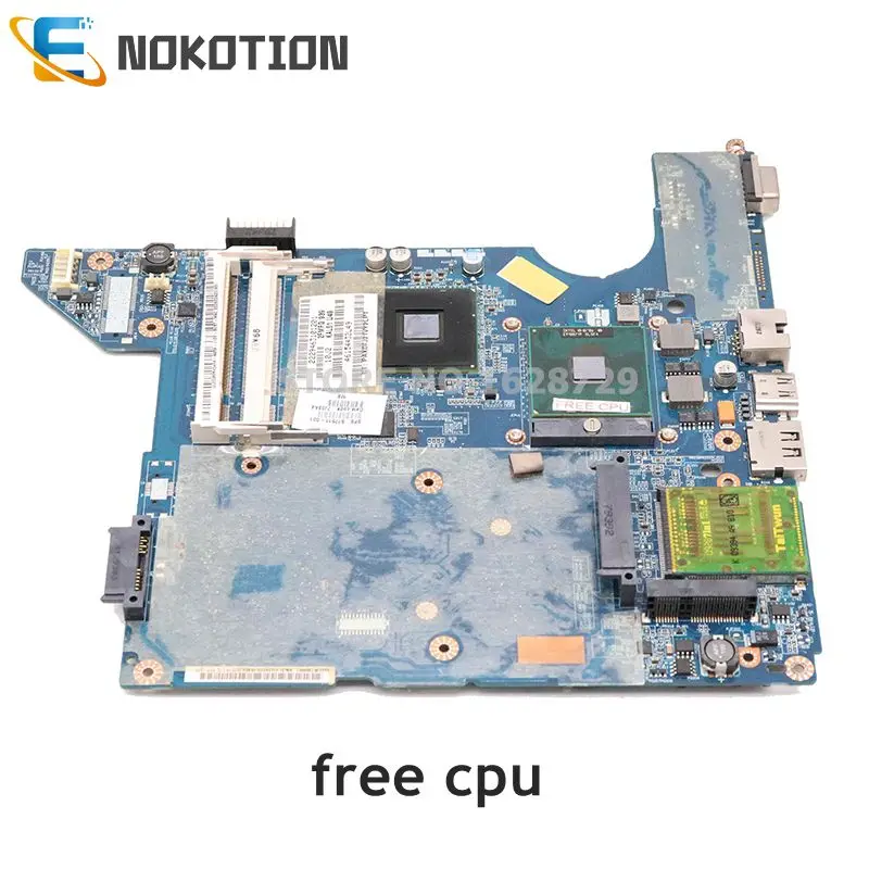 NOKOTION 577511 001 519588 519099 для HP CQ40 материнская плата ноутбука JAL50 LA 4101P DDR2 Бесплатный