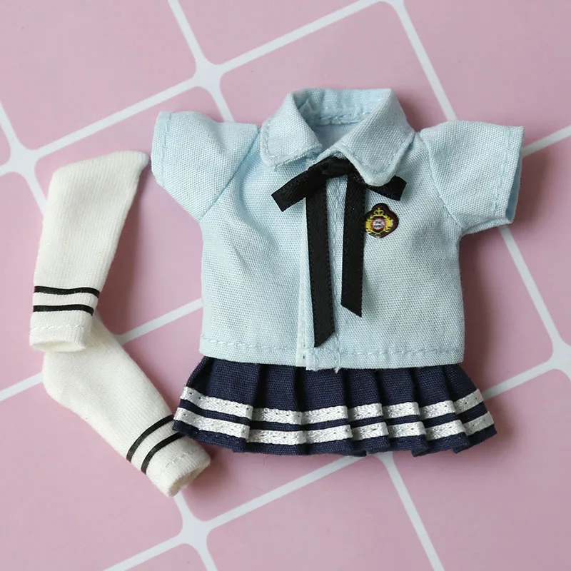 

Ob11 baby clothes uniform school uniform suit beautiful knot pig GSC clay man Molly can wear dress doll clothes doll Accessories