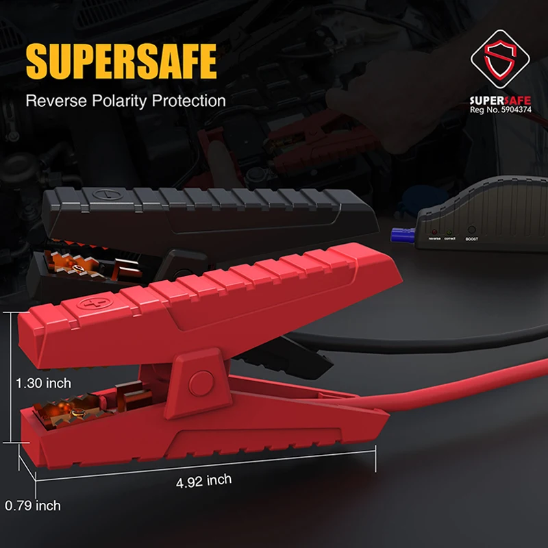 

GOOLOO Car Jump Starter 19800mAh Portable Power Station Car Emergency Booster Starting Charger Power Bank For iPhone Ipad Tablet