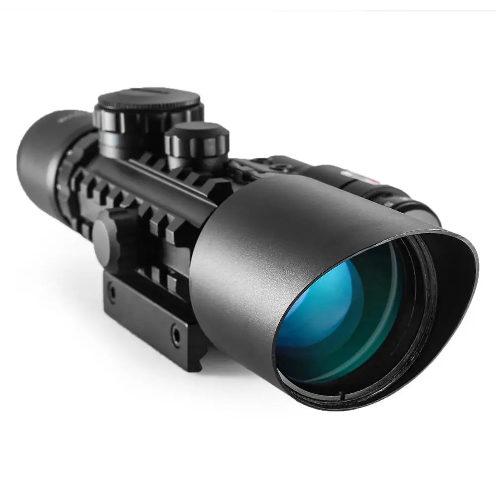 Тактический Оптический прицел M9 3-10x42eg для Пикатинни Вивера красного цвета | Спорт