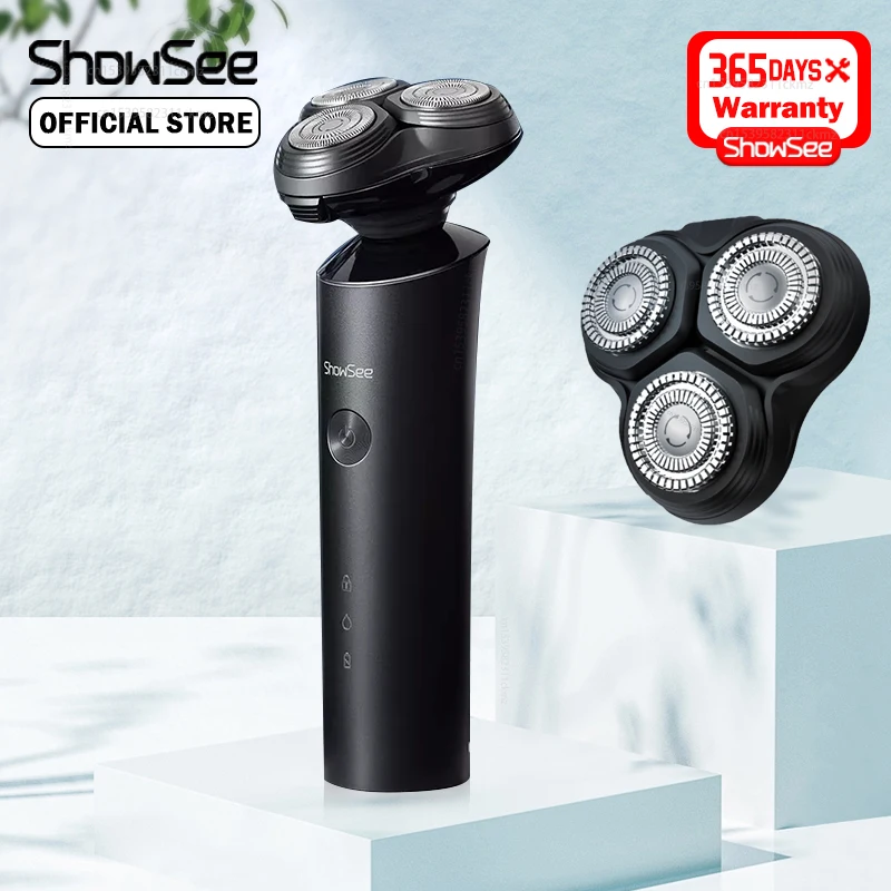 

Showsee Electric Shaver Head F1 / F303 Replacement Electric Shaver Head Razor Head Individual Package Independent Floating