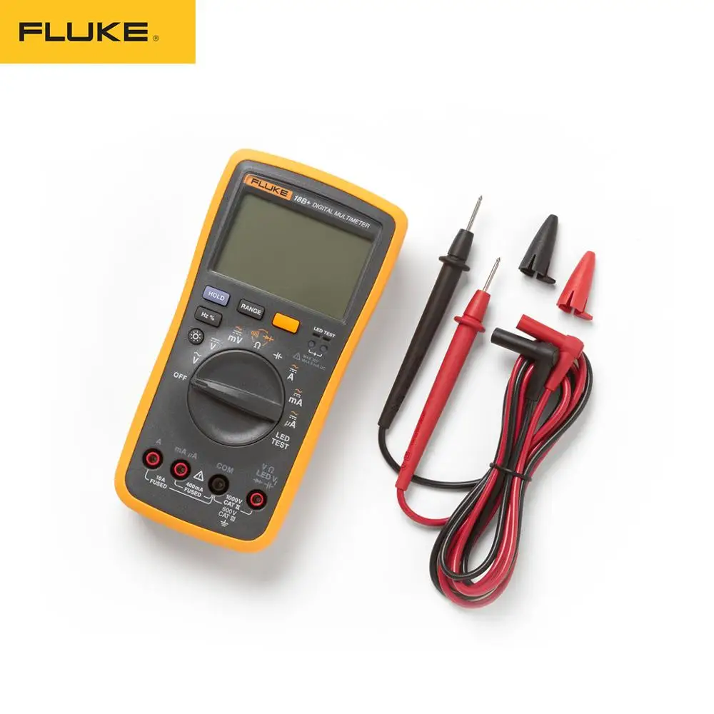 Fluke 18B + светодиодный тестер переменного/постоянного напряжения и тока цифровой