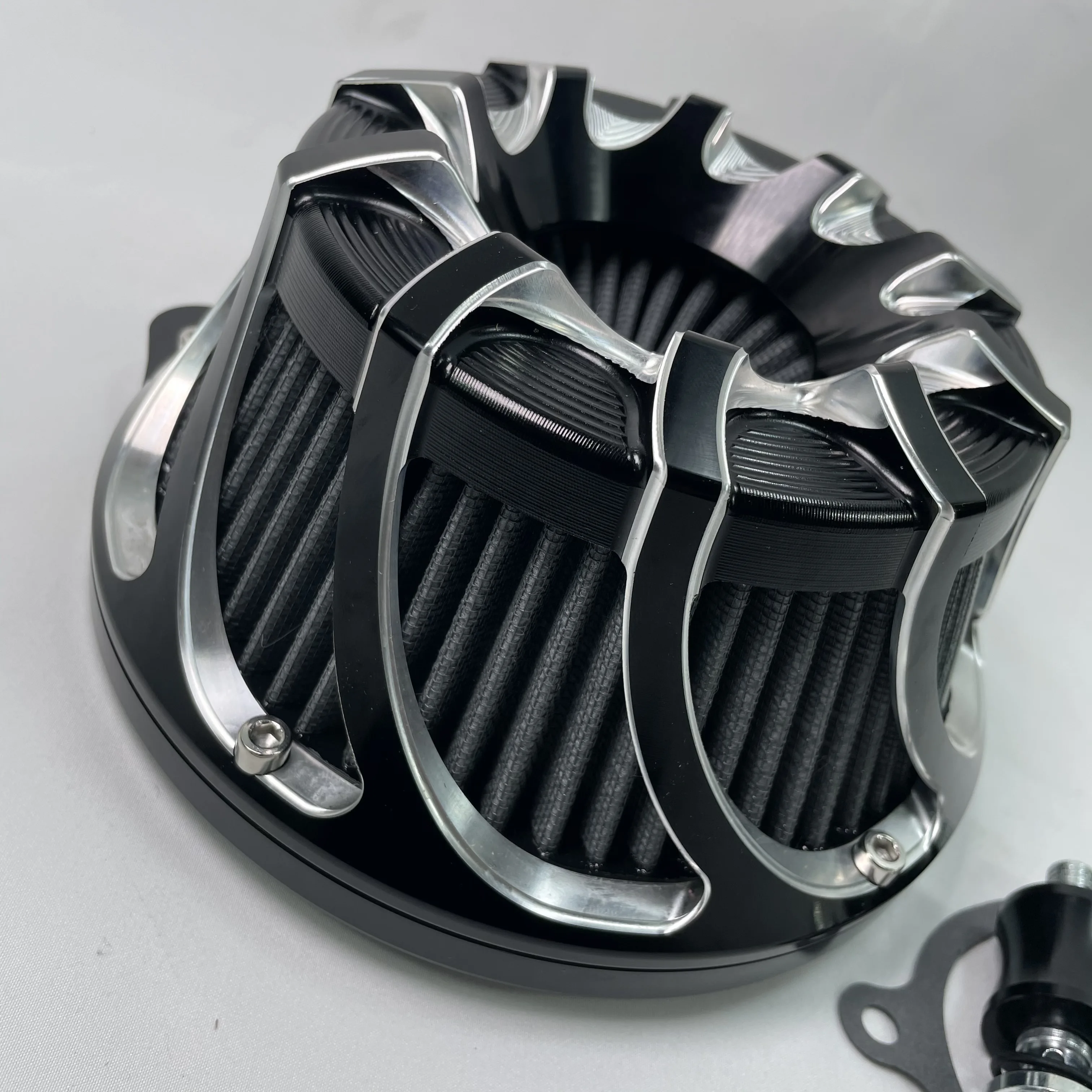 Мотоцикл воздушного фильтра изготовленное на станках с ЧПУ воздухоочиститель