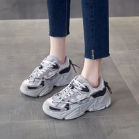 new chunky sneakers women fashion designer old dad shoes comfortable female vulcanize shoes ladies platform footwear winter warm
