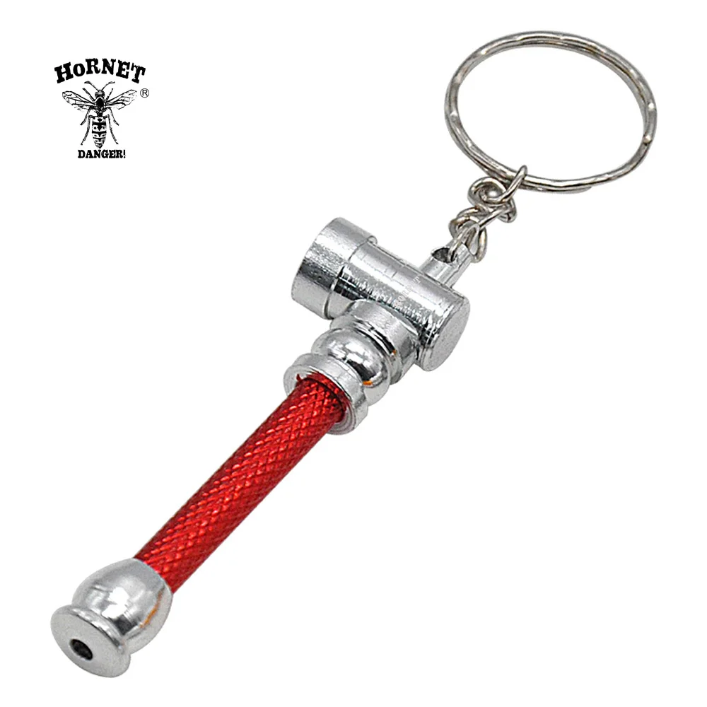 Богатая собака курительная трубка Мини милый брелок Алюминиевый металлический