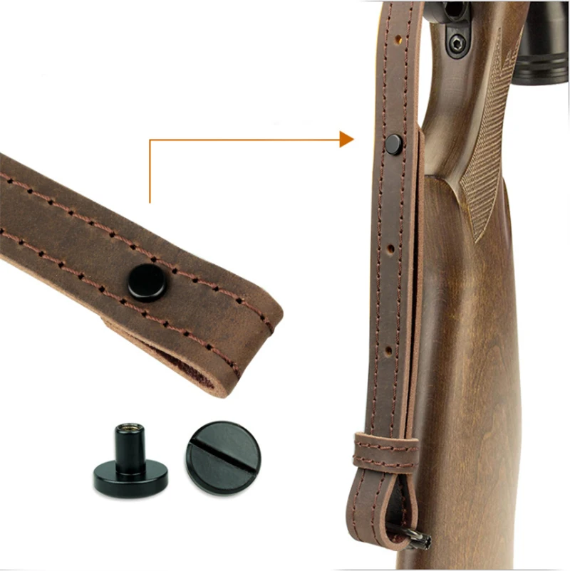 Открытый охотничий ремень для ружья кожаный винтовочный тактический Ретро