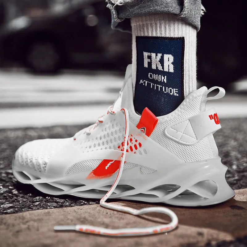 

New Trend Blade Running Shoes for Men Damping Cushioning Sport Shoes Good Quality Outdoor Athletic Jogging Sneakers Zapatillas