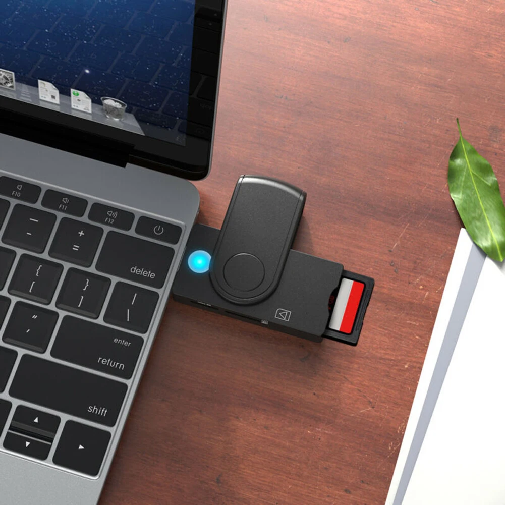 

USB2.0 IC smart card Reader Tax Declaration Reader SD/TF/SIM Military Universal