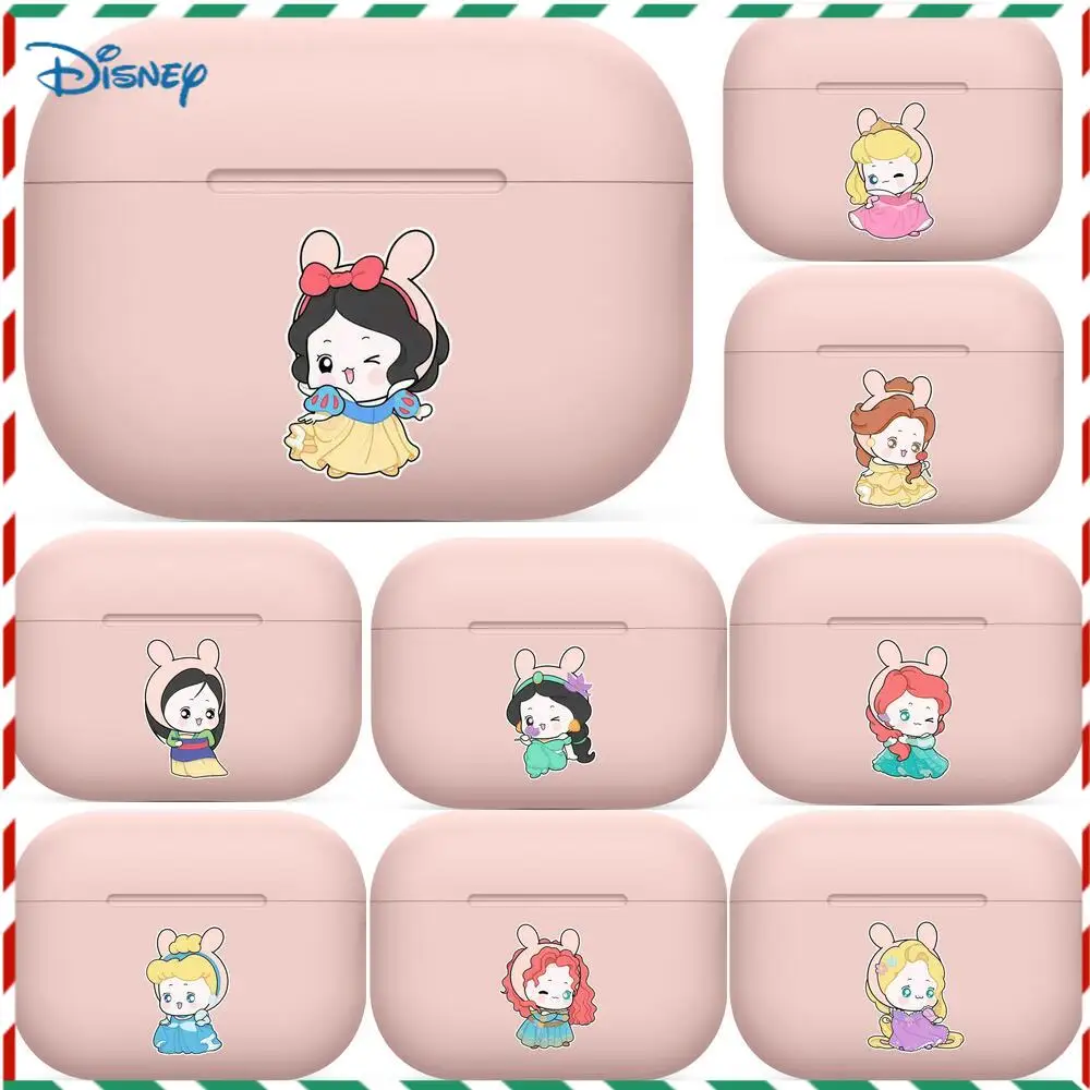 

Disney Princess For Airpods 1 2 pro case Protective Bluetooth Wireless Earphone Cover For Air Pods case air pod cases Pink cute
