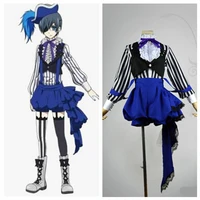 hot selling animation ciel phantom suit with hat cosplay clothing