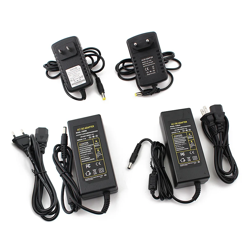 

AC 220V DC 12V LED Adapter Universal 1A 2A 3A 5A 6A 8A 10A Power Supply 12 Volt LED Lighting Transformer For 2835 LED Strip CCTV