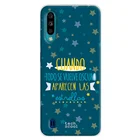 FunnyTechЧехол для ZTE Blade A7 2020 l чехол с фразой когда все поворачивается темно на синем фоне