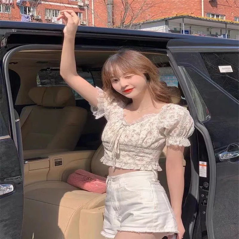 

5XZ5 Women Plus Size Embroidered Short Sleeves V-Neck Casual Short Dress bayan elbise 2021