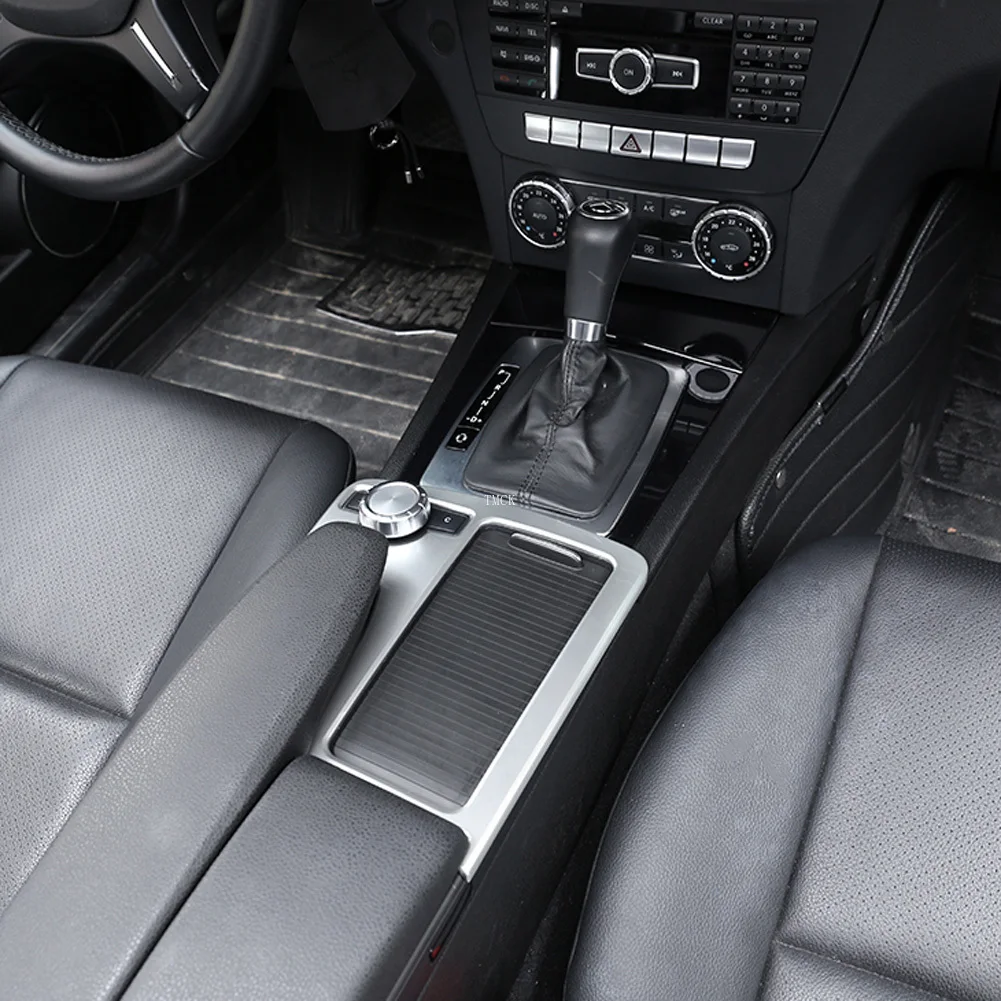 Центральная консоль для Mercedes Benz C Class W204 C180 C200 C260 C300 2007 2013 E W212 2010 2011 ABS|Лепнина