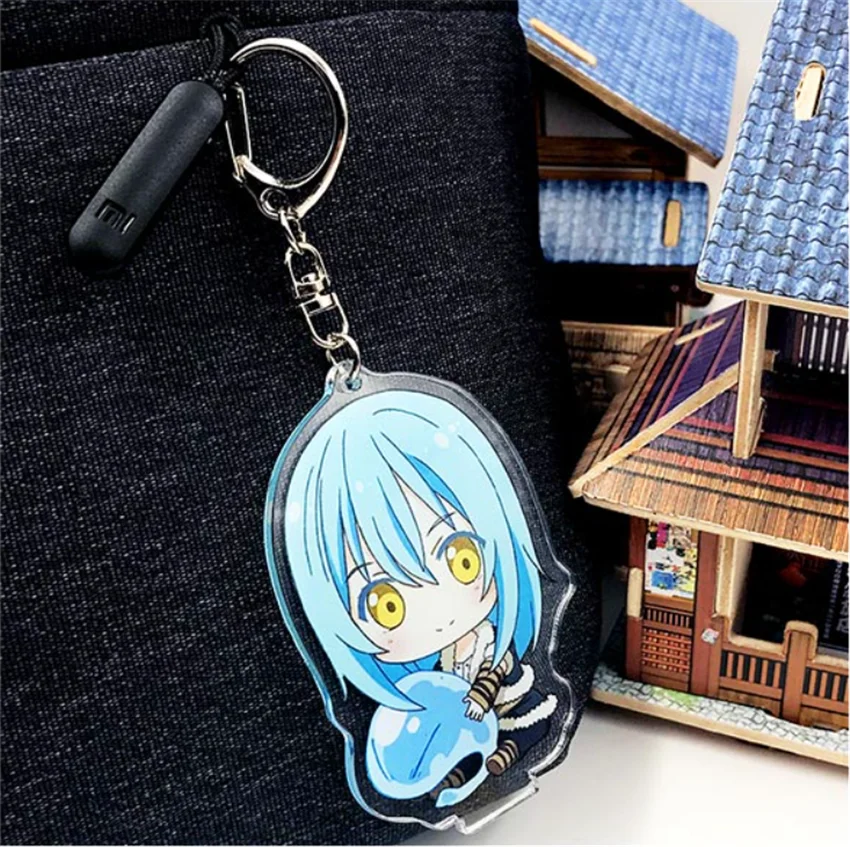 Акриловый брелок для ключей tensurnikki: Tensei Shitara Slime Datta Ken милый кулон - купить по
