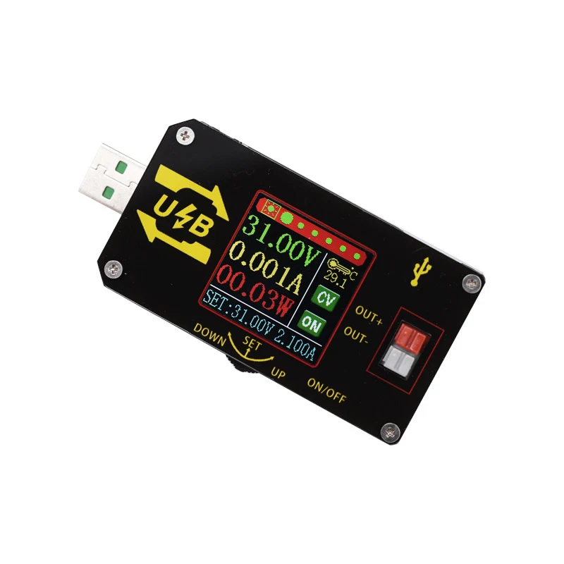 Повышающий/понижающий преобразователь постоянного тока модуль питания CC CV от 5 В