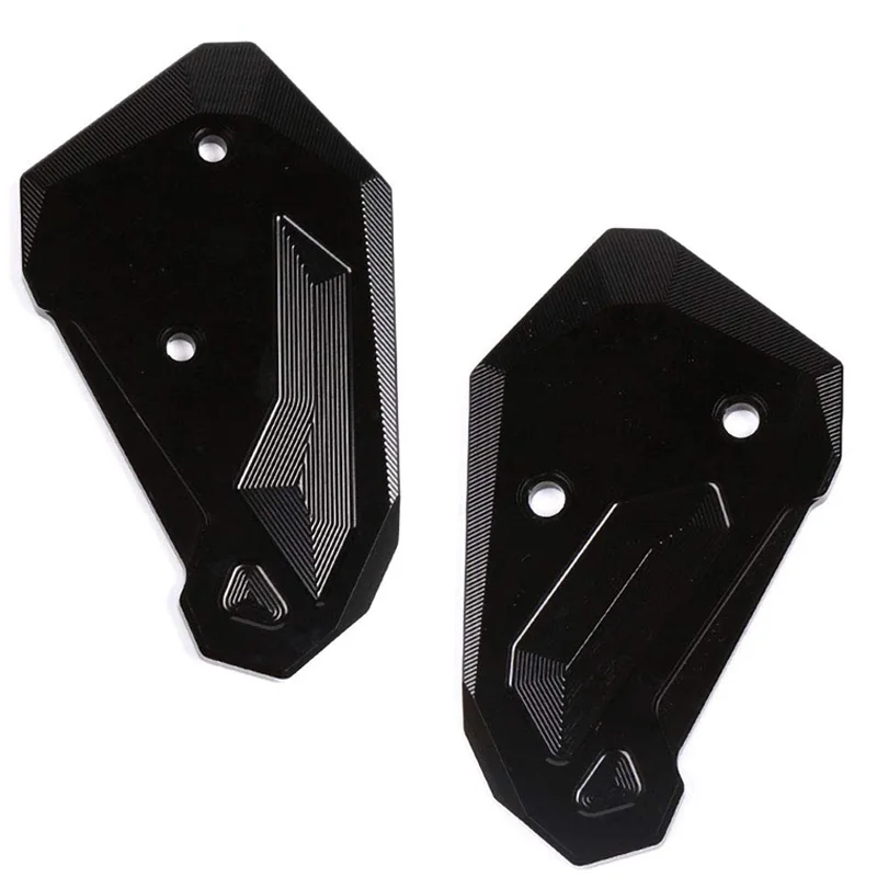 Мотоцикл CNC алюминиевый сплав подножка подставка для ног педаль Защитная крышка