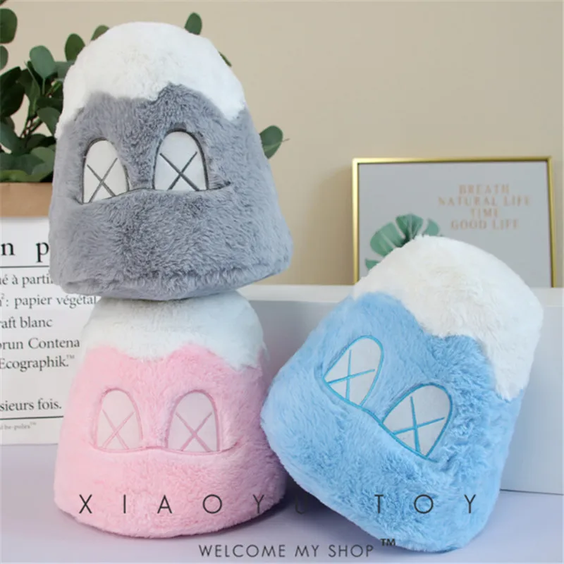 22 см супер мягкий японская Гора Фудзи плюшевая подушка трендовые детские игрушки