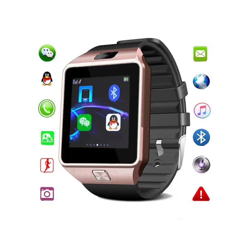 Bluetooth Смарт часы пригоден для ношения на запястье телефон SIM TF карта Iphone samsung Android