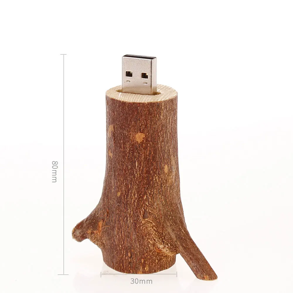 Новинка, USB флеш-накопитель, ветка натурального дерева, usb карта памяти, флешка, 2,0, 4 ГБ, 8 ГБ, 16 ГБ, 32 ГБ, флешка, 64 ГБ, 128 ГБ, свадебный подарок