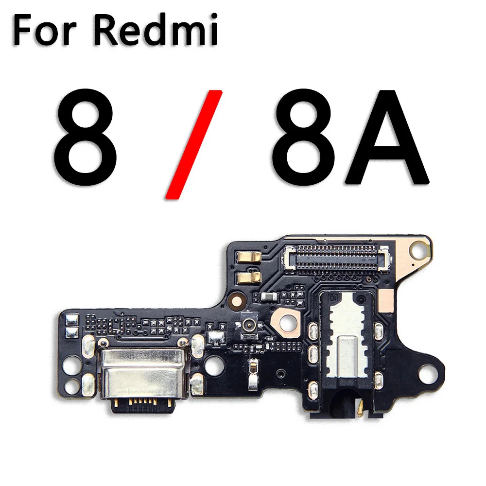 Для Xiaomi Redmi Note 7 7A 8 8A 9 9A 10 10X K20 K30 Plus Pro Mic USB зарядное устройство плата Порт