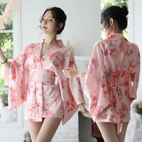 yukata kimono japanese women haori cardigan clothing traditional lady kimono top shirt blouse cosplay robe costume asian clothes