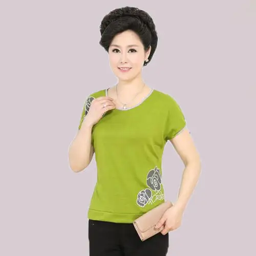 

orange Tops T Shirt Women Short Sleeve Tshirt Women Lady