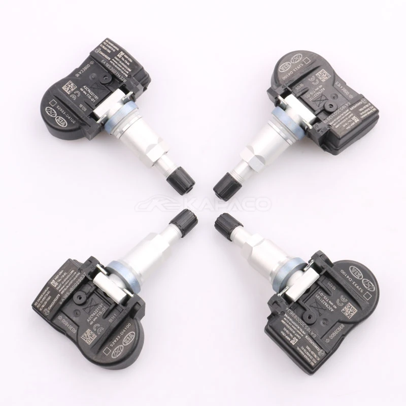 4pcs For TPMS Tire Pressure Sensor KIA NIRO GRANDEUR OPTIMA Genesis G90 Hyundai ELANTRA I30 52933-D4100 52933-F2000 | Автомобили и