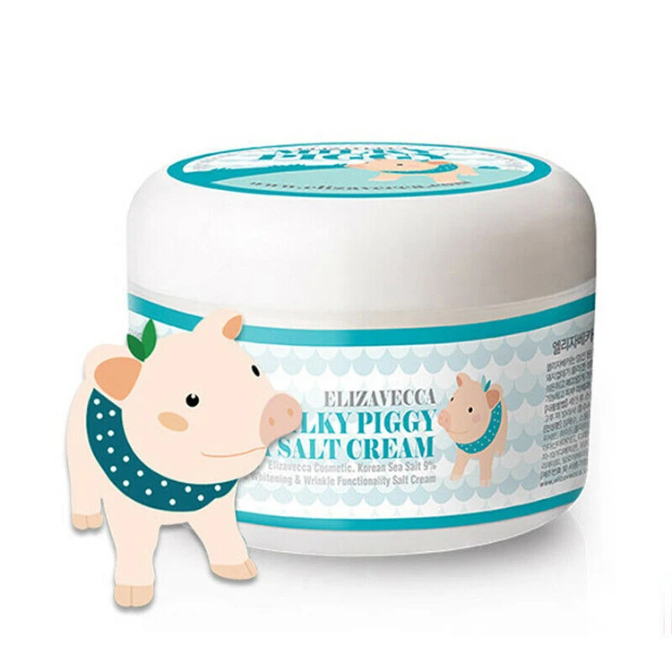 Маска из пузырьковой глины Milky Piggy, газированная маска из пузырьковой глины, зеленая Elizavecca, копилка, коллаген, Jella, упаковка, аква, Осветляющая Маска, Корейская маска для лица