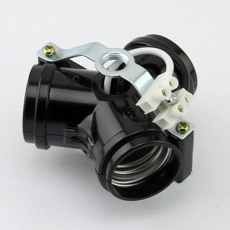 Держатель для лампы с 3 винтами E27 держатель тремя вилками аксессуары освещения DIY