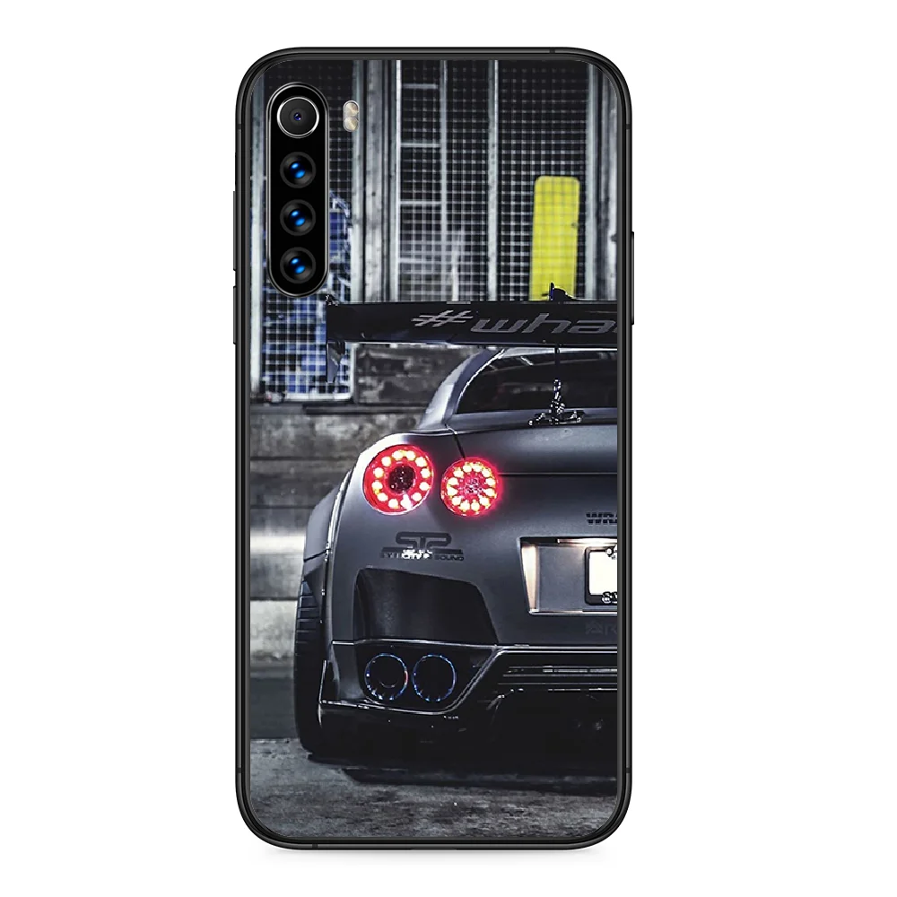 GTR спортивный чехол для телефона Xiaomi Redmi Note 4A 4X 5 6 6A 7 7A 8 8A 4 5A 8T Plus Pro черный
