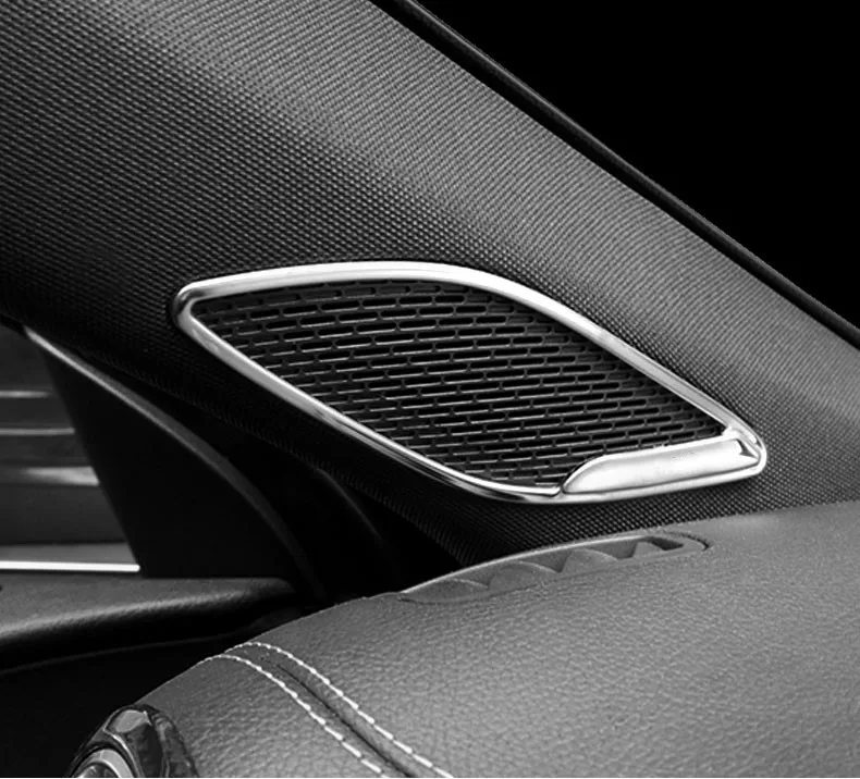 

Car modeling Inner Front Door A Pillar Speakers Cover Trim 2Pcs/Set For Mercedes Benz A Class W177 V177 A180 A200 2019
