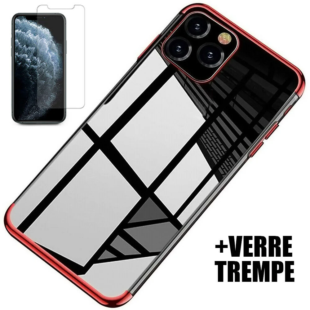 

Case edge shockproof iPhone 11 Pro / 11 Pro MAX + film protected tempered glass