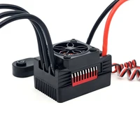 rocket v2 supersonic 45a esc waterproof brushless speed controller with 5 8v5a bec for 3650 motor 110 rc car parts