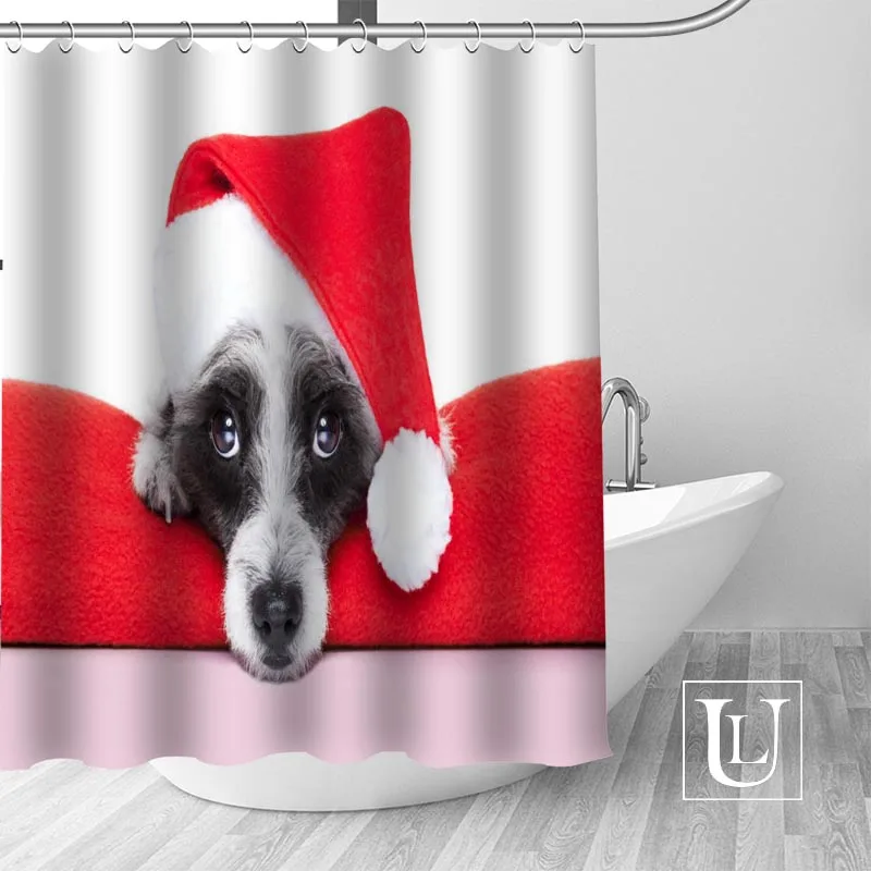 Креативная собачья занавеска для душа водонепроницаемая ванной ткань полиэстер