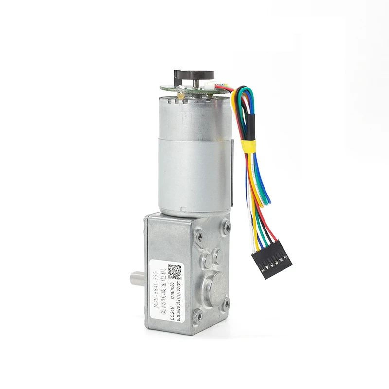 

12V 24V Encoder Speed Reduction Geared Motors High Torque Low Noise Long Life Variable Speed Motor
