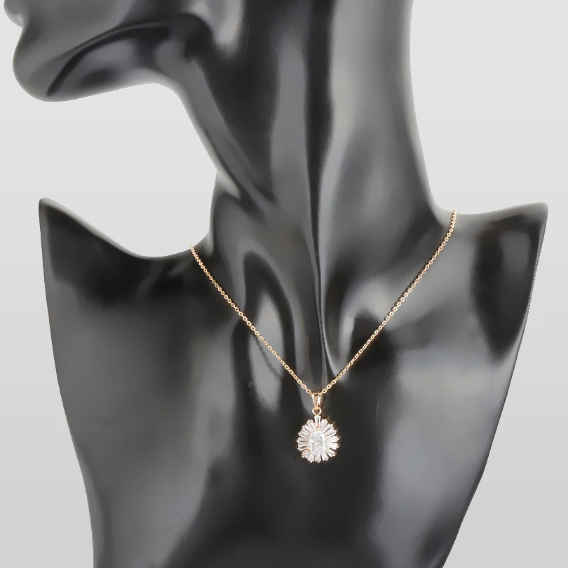 Ожерелье женское с подвеской в виде капли воды | Украшения и аксессуары