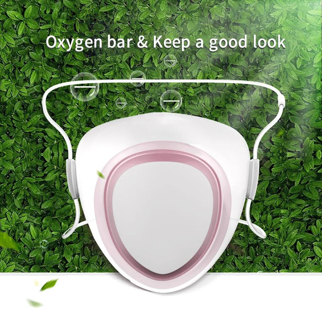 

Electric Mascarillas Mask Respirator With Activated Carbon Filter Fresh Air Purifying Dustproof Free Shipping