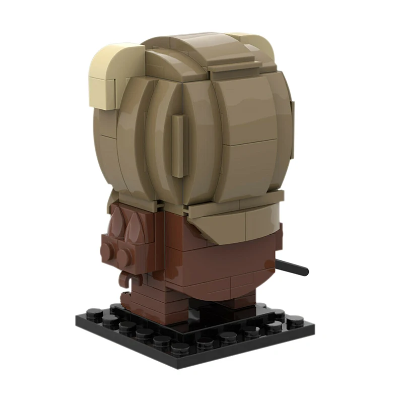 

Star Movie Figures Ewoked Wicket Brickheadz MOC Building Blocks Little Bear Cub DIY Assembly Bricks Heads Toys Kids Xmas Gifts