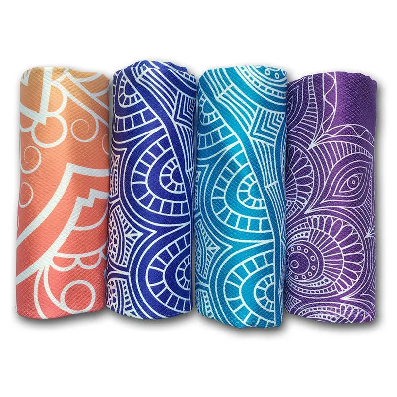 Плотные Нескользящие полотенца для йоги впитывающие и термостойкие премиум M017