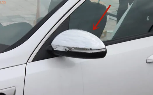 

Высококачественный хромированный чехол для зеркала заднего вида из АБС-пластика для Kia K5 2016-2018, декоративный чехол с защитой от царапин, Ста...