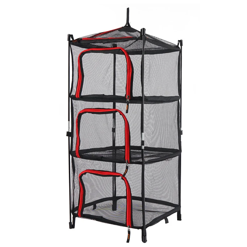 Уличная Складная Сушилка четырехуровневая корзина для хранения сушилка