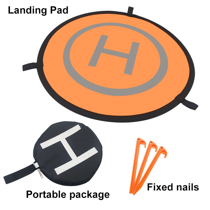 Универсальная флуоресцентная посадочная площадка для дрона DJI Mavic 2 Pro Air Spark Phantom